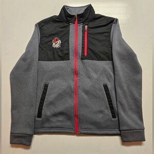 Rivalry Threads 91 University of Georgia Bulldogs UGA Full Zip Jacket Men Size S